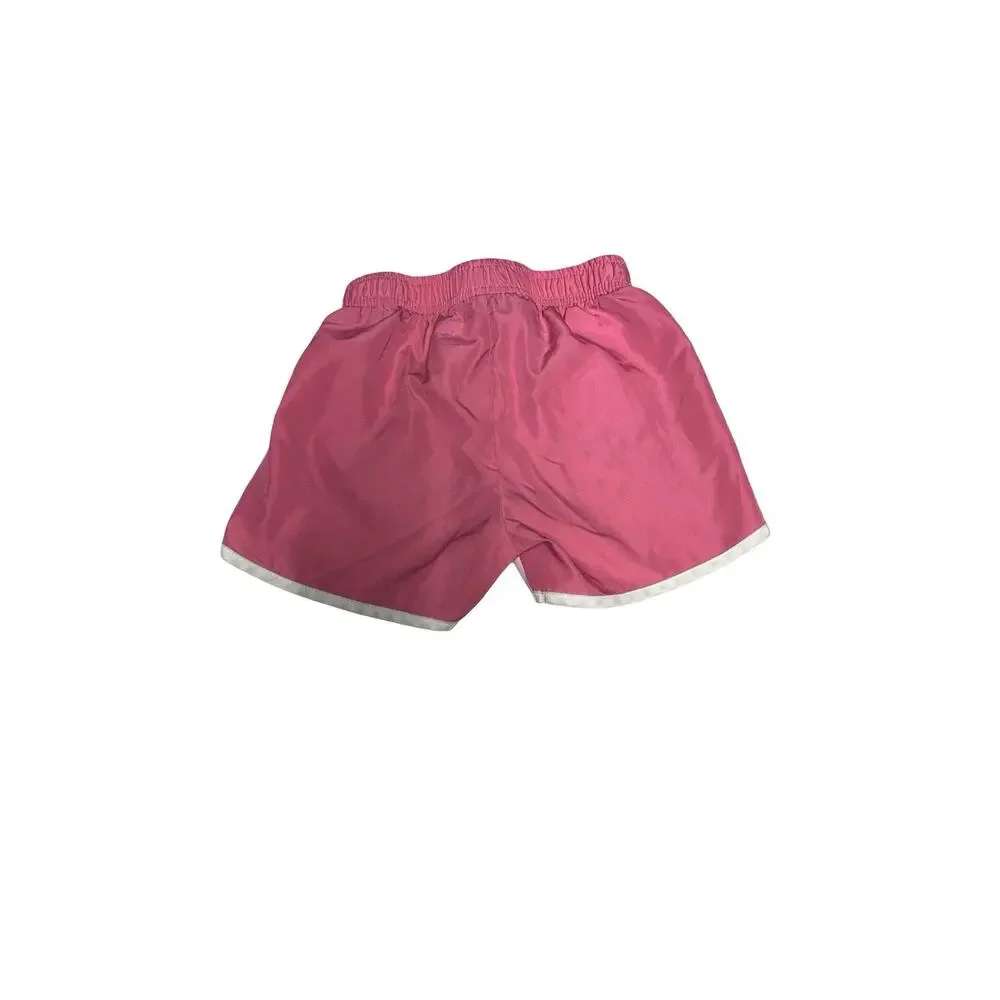 Champion Girls Pink Running Athletic Shorts Size 6 Elastic Waist Activewear Kids